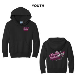 Mackenzie Guilliams Youth Fleece Hooded Sweatshirt- Black