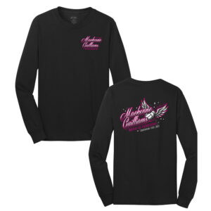 Mackenzie Guilliams Unisex Cotton Long Sleeve Tee-Black