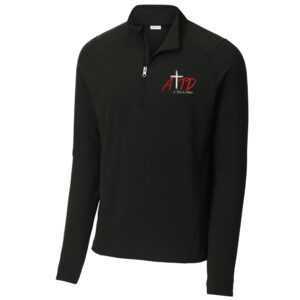 A Time to Dance Sport-Tek Sport-Wick Men Flex Fleece 1/4-Zip-Black