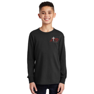 A Time to Dance Youth Long Sleeve Tee-Black