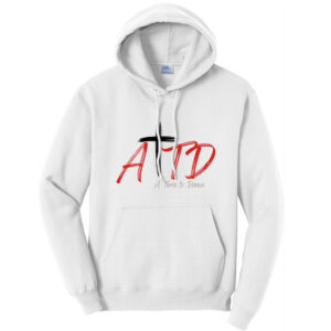 A Time to Dance Unisex Fleece Hooded Sweatshirt-White