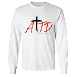 A Time to Dance Unisex Cotton Long Sleeve Tee-White