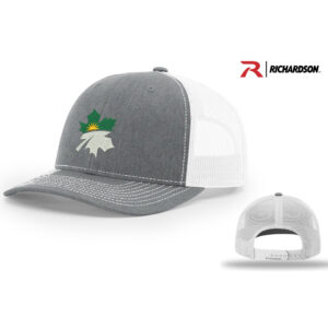 Geneseo Richardson Pro Crown Mesh Back Adjustable back cap Split-Heather Grey/White