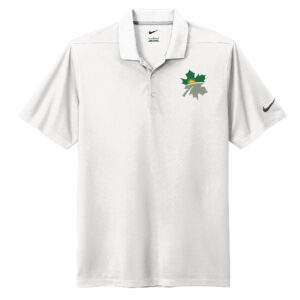 Geneseo Nike Dri-FIT Micro Pique 2.0 Polo Men-White