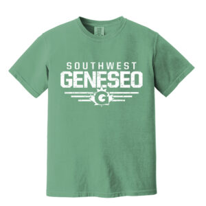 Geneseo Unisex Comfort Colors Pigment Dyed Short Sleeve Shirt-Light Green