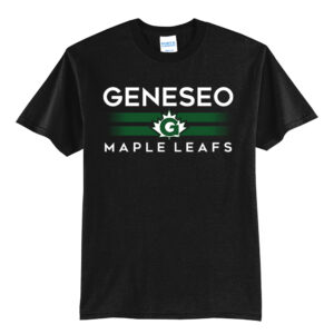 Geneseo Unisex Short Sleeve Tee-Black