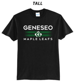 Geneseo Tall Cotton Short Sleeve Tee-Black