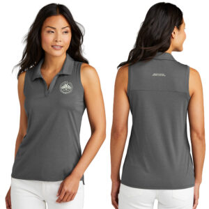 BE Golf TravisMathew Ladies Coto Performance Sleeveless Polo-Quiet Shade