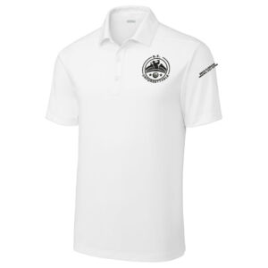 BE Golf Sport-Tek Men Posi-UV Pro Polo – White