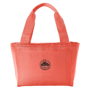 BE Golf Port Authority Insulated Lunch Tote-Coral Splash