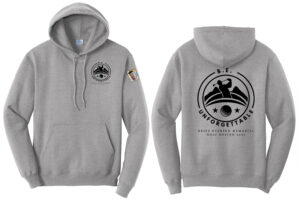 BE Golf Unisex Fleece Hooded Sweatshirt-Athletic Heather