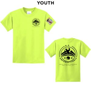 BE Golf Youth Short Sleeve Tee-Safety Green