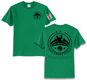 BE Golf Unisex Short Sleeve Tee-Kelly