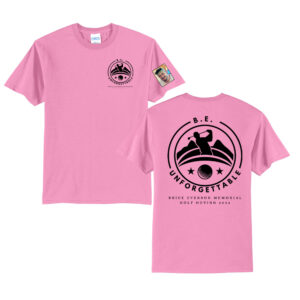 BE Golf Unisex Short Sleeve Tee-Candy Pink