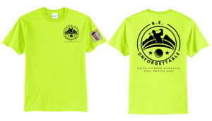BE Golf Unisex Short Sleeve Tee-Safety Green