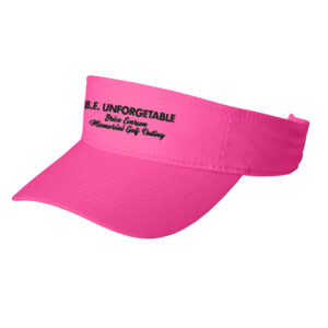 BE Golf Port and Company Fashion Visor-Neon Pink