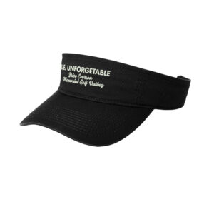 BE Golf Port and Company Fashion Visor-Black