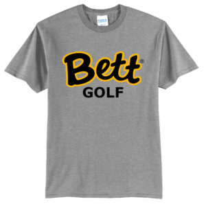 Bett Golf Unisex Short Sleeve Tee-Athletic heather