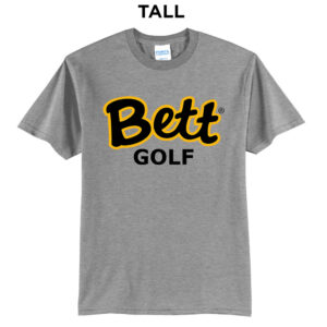 Bett Golf Tall Short Sleeve Cotton Tee-Athletic heather
