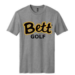 Bett Golf Unisex premium Short Sleeve Tee-Grey Frost