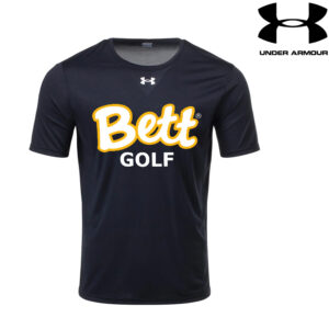 Bett Golf Under Armour short sleeve Men’s Team Tech Tee-Black