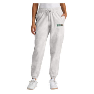 Boone Swim Dive Port and Company Ladies Beach Wash Cloud Tie Dye Sweatpant-Dove Grey
