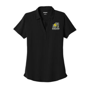 Borlaug Elementary OGIO Ladies Limit Polo Fuel-Black top