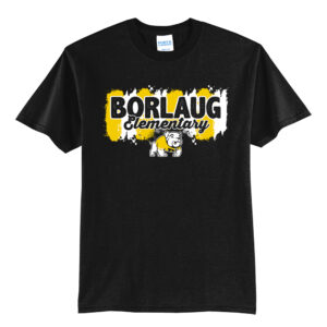 Borlaug Elementary Unisex Short Sleeve Tee-Black