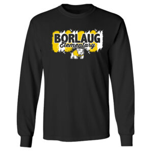 Borlaug Elementary Unisex Long Sleeve Tee-Black