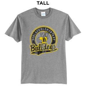 Borlaug Elementary Tall Cotton Short Sleeve Tee-Grey