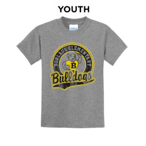 Borlaug Elementary Youth Short Sleeve Tee-Athletic Heather