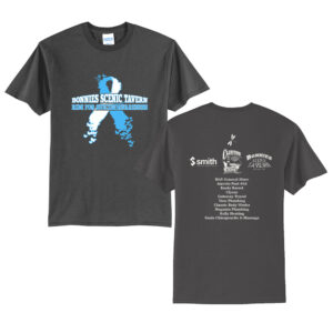 Bonnie’s Ride Unisex Short Sleeve Tee-Charcoal