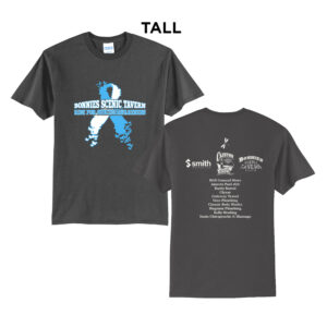 Bonnie’s  Ride Tall Tall Short Sleeve Tee-Charcoal