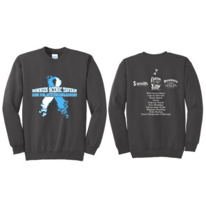 Bonnie’s  Ride Unisex Fleece Crewneck Sweatshirt-Charcoal