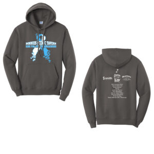Bonnie’s Ride Unisex Fleece Hooded Sweatshirt-Charcoal