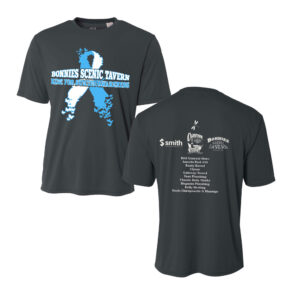 Bonnie’s Ride Adult Cooling Performance Tshirt -Graphite