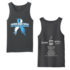Bonnie’s  Ride District The Concert Tank-Charcoal Grey
