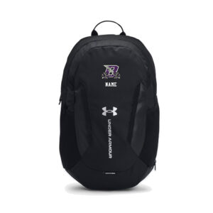 Baxter Bolts Cheer Under Armour Hustle 6.0 Team Backpack – BLACK