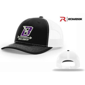 Baxter CC Richardson Pro Crown Mesh Back Adjustable back cap Split-Black/White