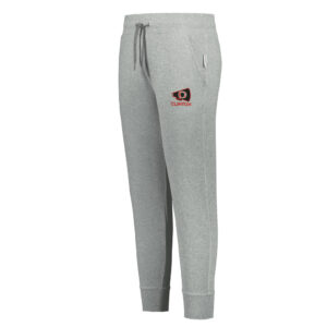 Clinton Cheer Holloway Ladies Ventura Soft Knit Jogger pants-Grey Heather