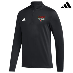 Clinton Football Adidas 1/2 zip golf jacket – Black