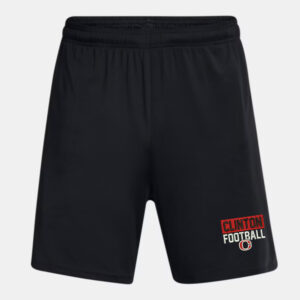Clinton Football Under Armour Men’s UA Tech Vent 7″ pocketed  Shorts-Black