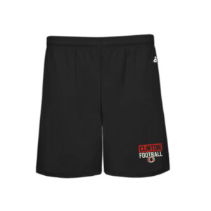 Clinton Football Badger B-Core 5″ Pocketed Short Men-Black