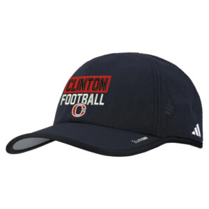 Clinton Football Adidas Superlite 4 Team Cap – BLACK