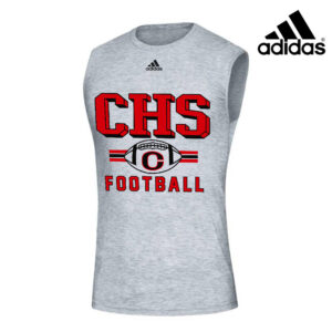 Clinton Football Adidas Creator Sleeveless Tee-Grey Heather