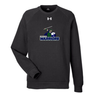 Coram Deo Academy Under Armour UA Rival Fleece Crewneck Sweatshirt Adult-Black