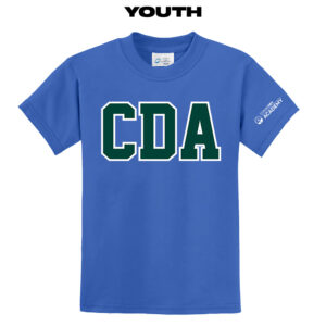 Coram Deo Academy Youth Short Sleeve Tee-Royal
