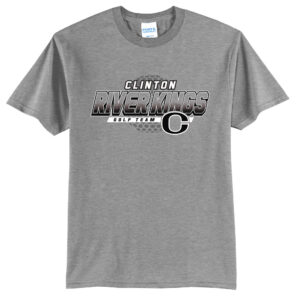 Clinton Golf Unisex short sleeve tee-Athletic heather