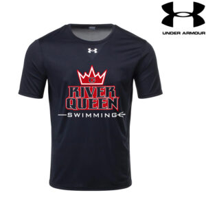 River Queen Swim Under Armour short sleeve Men’s Team Tech Tee-Black