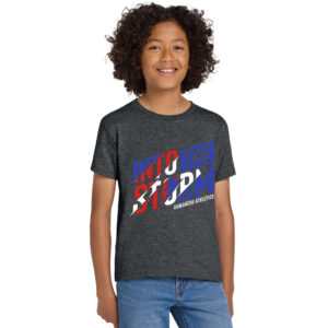 Storm Youth Short Sleeve Tee-Dark Heather Grey